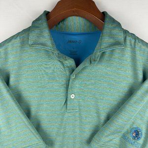 Johnnie O Men's Size Large Performance Polo Golf Shirt Shannopin Country Club